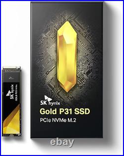 Gold P31 2TB Pcie Nvme Gen3 M. 2 2280 Internal SSD, up to 3500MB/S, Compact, Form