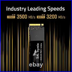 Gold P31 2TB Pcie Nvme Gen3 M. 2 2280 Internal SSD, up to 3500MB/S, Compact, Form