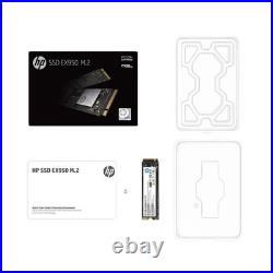 HP EX950 M. 2 1TB PCIe 3.1 x4 NVMe 3D TLC NAND Internal Solid State Drive (SSD)