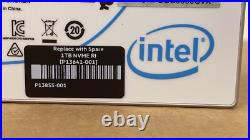 HPE Intel 1TB DC P4510 NVMe U. 2 x4 RI 2.5 SSD 1 DWPD 30 to 100% Read Intensive