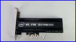 HPE Intel DC Optane P4800X 750GB NVMe PCIe x4 SSD WI AIC 878038-B21 30DWPD 41PBW