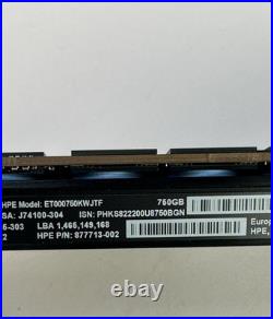HPE Intel DC Optane P4800X 750GB NVMe PCIe x4 SSD WI AIC 878038-B21 30DWPD 41PBW