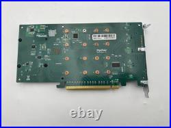 HighPoint SSD7101A-1 PCIe 3.0 x16 4-Port M. 2 NVMe RAID Controller Card