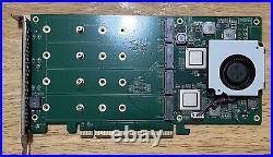Highpoint SSD7103 PCIe 3.0 x16 4-Port M. 2 NVMe RAID Controller Card Mac Pro