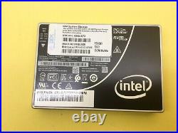 IBM Intel Optane D4800X Series 750GB PCIe NVMe 2.5in U. 2 SSD SSDPD21K750GAI