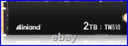 INLAND 2TB TN510 NVMe SSD Internal Solid State Drive Gen 5x4, PCIe5.0