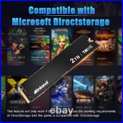 INLAND 2TB TN510 NVMe SSD Internal Solid State Drive Gen 5x4, PCIe5.0