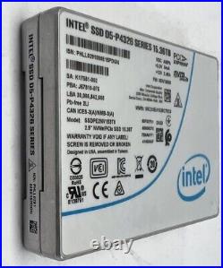 INTEL SSD 15.36TB D5-P4326 2.5in NVMe/PCle SSDPE2NV153T8