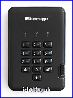 IStorage diskAshur PRO² 16TB SSD USB 3.1 (IS-DAP2-256-SSD-16000) Portable Drive