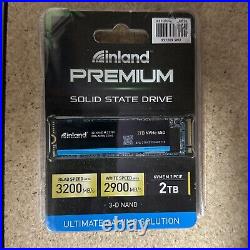 Inland Premium 2TB 3D TLC NAND PCIe Gen 4 x4 NVMe M. 2 Internal SSD