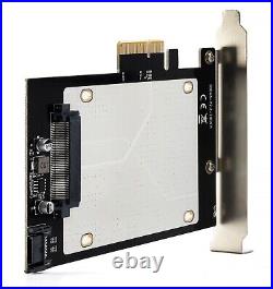 Intel 2TB NVMe Enterprise SSD with PCIe x4 U. 2 Adapter Card SSDPE2KX020T801