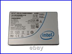 Intel 4TB SSDPE2KX040T7 DC P4500 2.5 U. 2 NVMe Internal SSD Drive Intel 4TB SSDPE2KX040T7 DC P4500 2.5 U. 2 NVMe Internal SSD Drive