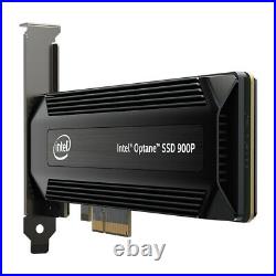 Intel 900p 280gb Pcie Ssd 9 Optane Ssdped1d280gax1 Aic/hhhl 10dwpd/5.11pbw