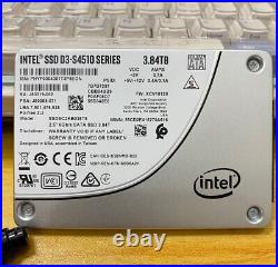 Intel D3-S4510 SSD 3.8TB NVMe U. 2 3D TLC PCIe Solid State Drive SSDSC2KB038T8