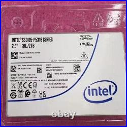 Intel D5-P5316 Series 30.72TB PCIe 4.0 NVME U. 2 2.5 SSD SSDPF2NV307TZN1