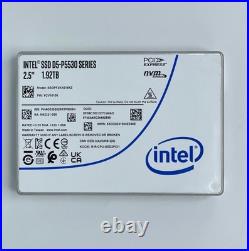 Intel D5 P5530 1.92TB SSD 2.5 U. 2 NVME PCIE Solid State Drive SSDPF2KX019XZN1