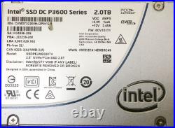 Intel DC P3600 Series 2TB NVMe PCIe 2.5'' SSD SSDPE2ME020T4