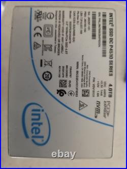 Intel DC P4510 4TB PCIe 3.1 x4 NVMe U. 2 2.5 SSD (SSDPE2KX040T8)