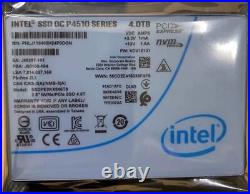 Intel DC P4510 Series 4TB U. 2 NVMe PCIe 2.5'' Solid State Drive SSDPE2KX040T8