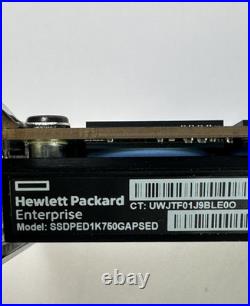 Intel HPE DC Optane P4800X 750GB NVMe PCIe x4 SSD WI AIC 878038-B21 30DWPD 41PBW