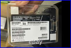 Intel Optane P4800x 375GB SSD U. 2 NVME PCIE HP SSDPE1K375GAP1 Solid State Drives