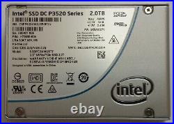Intel P3520 2TB DC SSD Series PCIe NVMe 2.5 Solid State Drive SSDPE2MX020T7