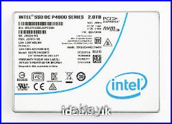 Intel P4600 Series 2TB 2.5 NVMe U. 2 (PCIe 3.0 x4) (SSDPE2KE020T7) SSD Drive