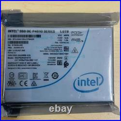 Intel P4610 1.6TB SSD 2.5 U. 2 NVME PCIe Solid State Drive SSDPE2KE016T8