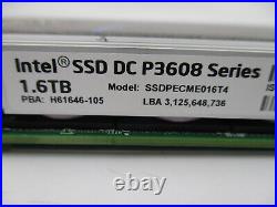 Intel SSD DC P3608 SSDPECME016T4 1.6TB PCIe NVMe SSD P/N 118000301 Tested