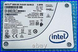 Intel SSD DC P4501 2TB Nvme Pcie U2 SSD 2.5 Hard Drive Intel 2TB SSDPE7KX020T7K