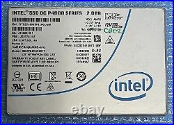 Intel SSD DC P4600 Intel 2TB Nvme U. 2 PCIe 2.5 SSD Hard Drive SSDPE2KE020T7