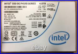 Intel SSDPE2KX040T8 4TB NVMe PCIe 3.1 3D TLC 2.5in SSD