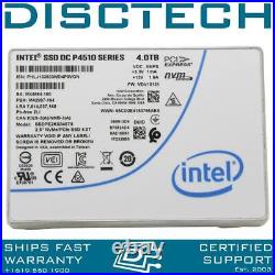 Intel SSDPE2KX040T801 4TB 2.5 TLC DC P4510 Series SED PCIe NVMe 3.1 SSD