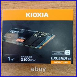 KIOXIA EXCERIA G2 1TB M. 2 NVMe SSD PCIe Gen 3x4 High Speed Used