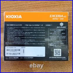 KIOXIA EXCERIA G2 1TB M. 2 NVMe SSD PCIe Gen 3x4 High Speed Used