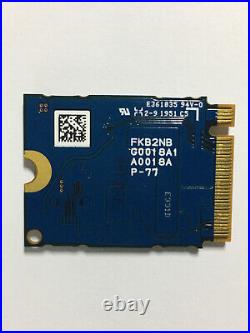 KIOXIA Toshiba KBG40ZNS1T02 1TB SSD NVMe PCIe3.0 x 4 M. 2 2230 Solid State Drive