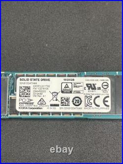 KXD51LN11T92 Kioxia XD5 1.92TB 1920GB PCIe Gen3 x4 NVMe M. 2 22110 SSD New KXD51LN11T92 Kioxia XD5 1.92TB 1920GB PCIe Gen3 x4 NVMe M. 2 22110 SSD New