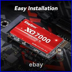 KingSpec 2TB M. 2 2242 PCIe 4.0 SSD Read Speed up to 7200MB/s, Internal M2 N KingSpec 2TB M. 2 2242 PCIe 4.0 SSD Read Speed up to 7200MB/s, Internal M2 N