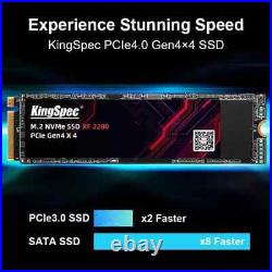 KingSpec M2 2280 PCIe Gen 4.0 x 4 M. 2 NVMe 512GB 1TB SSD