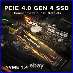 Kingchuxing 2TB 1TB 512GB SSD PCIe4.0 NVMe M. 2 SSD Internal Solid State Drive Kingchuxing 2TB 1TB 512GB SSD PCIe4.0 NVMe M. 2 SSD Internal Solid State Drive