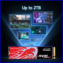 Kingchuxing 2TB 1TB 512GB SSD PCIe4.0 NVMe M. 2 SSD Internal Solid State Drive Kingchuxing 2TB 1TB 512GB SSD PCIe4.0 NVMe M. 2 SSD Internal Solid State Drive
