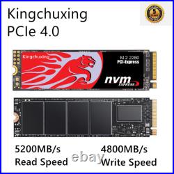 Kingchuxing 2TB Gaming SSD For PS5 PCIe 4.0 NVMe M. 2 Internal Solid State Drive