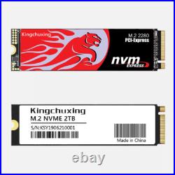 Kingchuxing 2TB Gaming SSD For PS5 PCIe 4.0 NVMe M. 2 Internal Solid State Drive