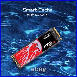 Kingchuxing 2TB Gaming SSD For PS5 PCIe 4.0 NVMe M. 2 Internal Solid State Drive