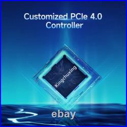 Kingchuxing 2TB Gaming SSD For PS5 PCIe 4.0 NVMe M. 2 Internal Solid State Drive