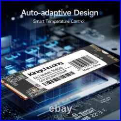 Kingchuxing 2TB Gaming SSD For PS5 PCIe 4.0 NVMe M. 2 Internal Solid State Drive