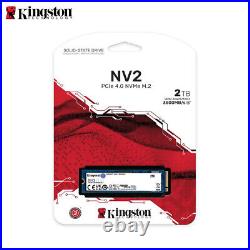 Kingston 1TB / 2TB NV2 PCIe 4.0 Gen 4x4 NVMe SSD Read Speed up to 3500MB/s