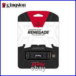 Kingston 500G 1TB 2TB FURY Renegade PCIe 4.0 NVMe M. 2 SSD Speed up to 7300 MB/s