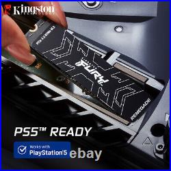 Kingston FURY Renegade 4TB PCIe 4.0 NVMe M. 2 2280 SSD for PS5 Gamers SFYRS