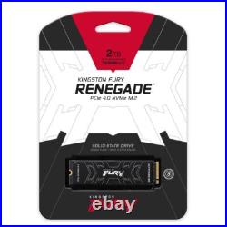 Kingston FURY Renegade PCIe 4.0 NVMe M. 2 Heat Spreader 2TB Internal SSD Kingston FURY Renegade PCIe 4.0 NVMe M. 2 Heat Spreader 2TB Internal SSD